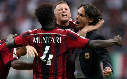 Il Milan sale sull'Honda d'Inzaghi, Lazio affondata 3-1