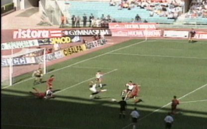 La Roma si inchina a Totti, 20 anni fa il suo primo gol