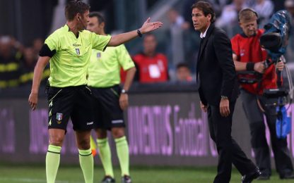 "Juve-Roma, male per il calcio": diffida e multa per Garcia