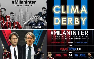 Derby, che vigilia! #MilanInter, la grande sfida sul web