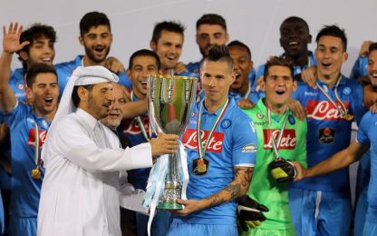 Super Rafael, il Napoli vince la Supercoppa ai rigori