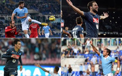 Lazio-Napoli, caccia a un posto Champions a suon di gol