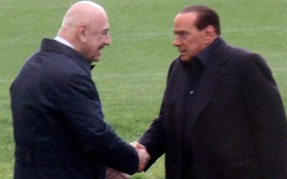 Berlusconi chiama Inzaghi e Galliani: mai criticato il Milan