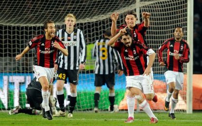 Il calcio capovolto: quando Juve-Milan era a parti invertite