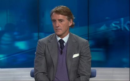 Mancini: "Con Mazzarri l'Inter avrebbe qualche punto in più"