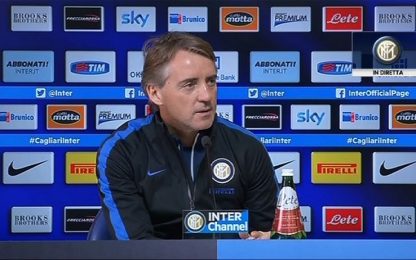 Mancini: "Con la Fiorentina è particolare. Stimo Montella"