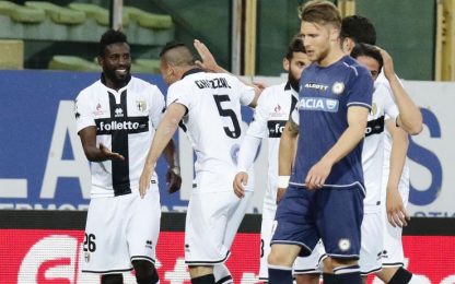 L'orgoglio del Parma, segna Varela: Udinese ko al Tardini