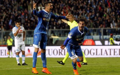 Il Napoli si è fermato ad Empoli: perde 4-2 con due autogol