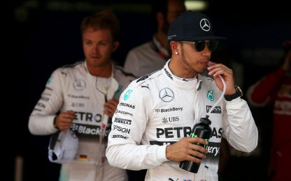 Hamilton: "Non avevo passo, bravo Rosberg"