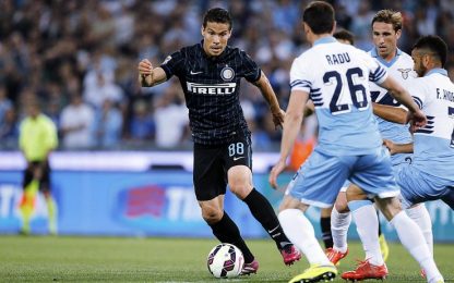Hernanes stende la Lazio in 9, l'Inter rincorre l'Europa