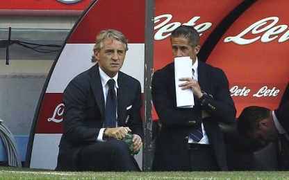 Mancini: "Resto all'Inter al cento per cento"
