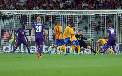 Fiorentina, Bernardeschi stende il Barça. Napoli ko a Nizza