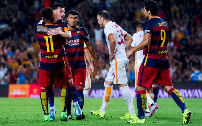 Trofeo Gamper, tris Barça: Roma sconfitta al Camp Nou