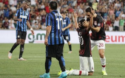 Il Milan stende l'Inter con Bacca e vince il Trofeo Tim