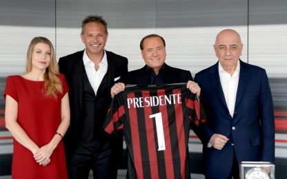 Berlusconi: "Il derby? Bella partita. Complimenti a Sinisa e bravo Balo"
