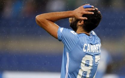 Lazio, distorsione alla caviglia per Candreva: salta il Napoli
