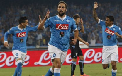 Il Napoli non si ferma più, travolta 5-0 anche la Lazio