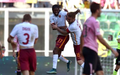 La Roma rialza la testa a Palermo, Perisic salva l’Inter a Marassi