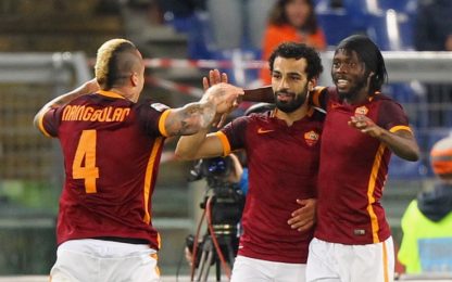 Perla di Pjanic, favola De Rossi: la Roma schiaccia l'Empoli 3-1