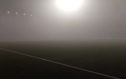 Serie B: troppa nebbia al Piola, rinviata Novara-Pescara