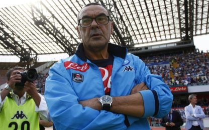 Sarri lancia il Napoli: "Vogliamo essere al top in Europa"