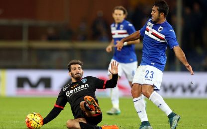 Eder risponde a Pucciarelli, Sampdoria-Empoli finisce 1-1