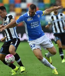 Evacuo torna al gol, il Novara interrompe la corsa del Pescara