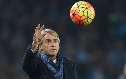Mancini: "Con l'Empoli sarà dura, ma vogliamo restare lì"