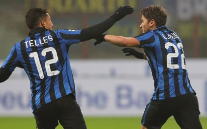 Riecco l'Inter: Ljajic su punizione, Genoa battuto a San Siro