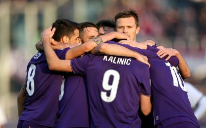 La Fiorentina schianta l'Udinese e torna al 2° posto. Vola l'Atalanta