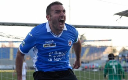 Serie B, il Novara ingrana la quinta: Trapani travolto 4-1