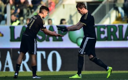 Juventus, altra rimonta: 3-2 al Carpi e settima vittoria di fila