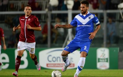 Brescia nel segno dei Caracciolo: 2-1 al Cesena e quarto posto 
