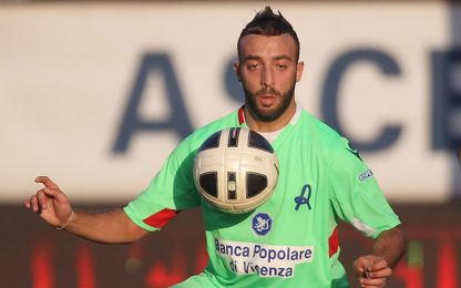 Serie B, basta Giacomelli: al Vicenza il recupero con il Perugia