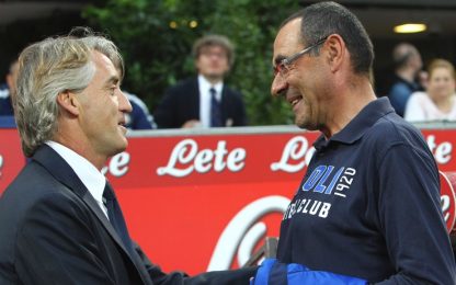 Mancini-Sarri, pace fatta: "L'Inter accetta le scuse"