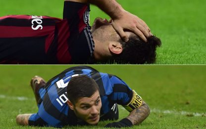 Verso Milan-Inter: derby tra deluse con tanti punti in comune