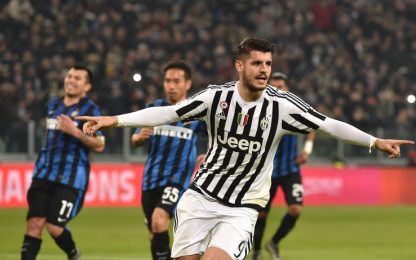Tim Cup, Morata-Dybala: la Juventus batte 3-0 l'Inter