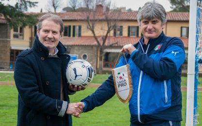 Lega Pro, U17 per il sociale: incontro con la Fondazione Bacciotti