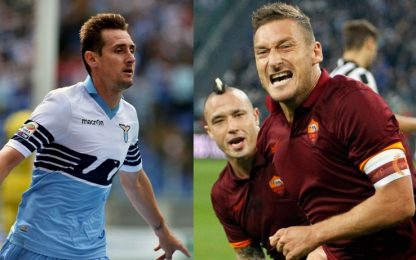 Klose-Totti, quando i duelli (e i derby) entrano nella leggenda