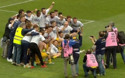 Il Parma ritorna tra i Pro: è festa promozione