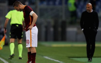Spalletti: "La Roma non è un solo giocatore. Con Totti tutto a posto" 