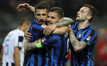 Jovetic guida la rimonta dell'Inter, Eder torna al gol: Udinese ko 3-1