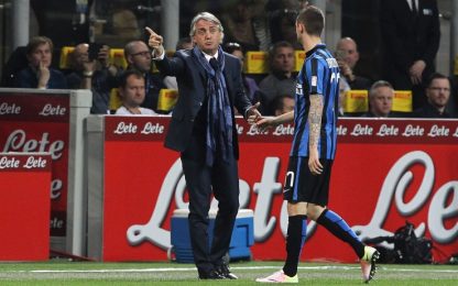 Mancini non molla: "Abbiamo ancora speranze di arrivare in Champions"