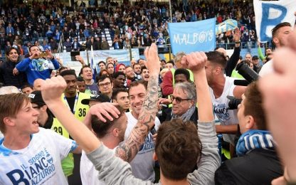Spal, bentornata in Serie B: a Ferrara comincia la festa biancazzurra 