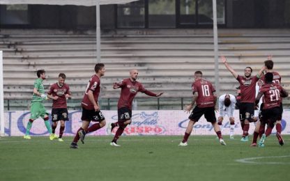 La Salernitana vince e spera: Livorno battuto 3-1
