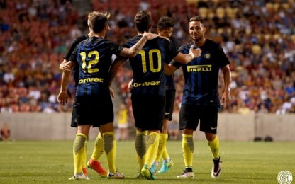 Magia di Jovetic, buon avvio dell'Inter negli Usa