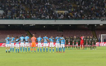 Dalla Serie A all'estero, l'omaggio del calcio alle vittime del sisma