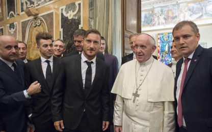 Il Papa incontra in Vaticano Roma e San Lorenzo