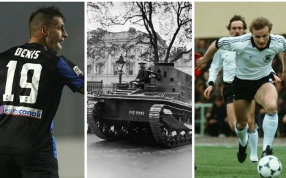 I 100 anni del carro armato: i corazzati del calcio