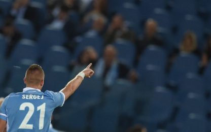 Lazio, tutto in dieci minuti: tre gol al Pescara